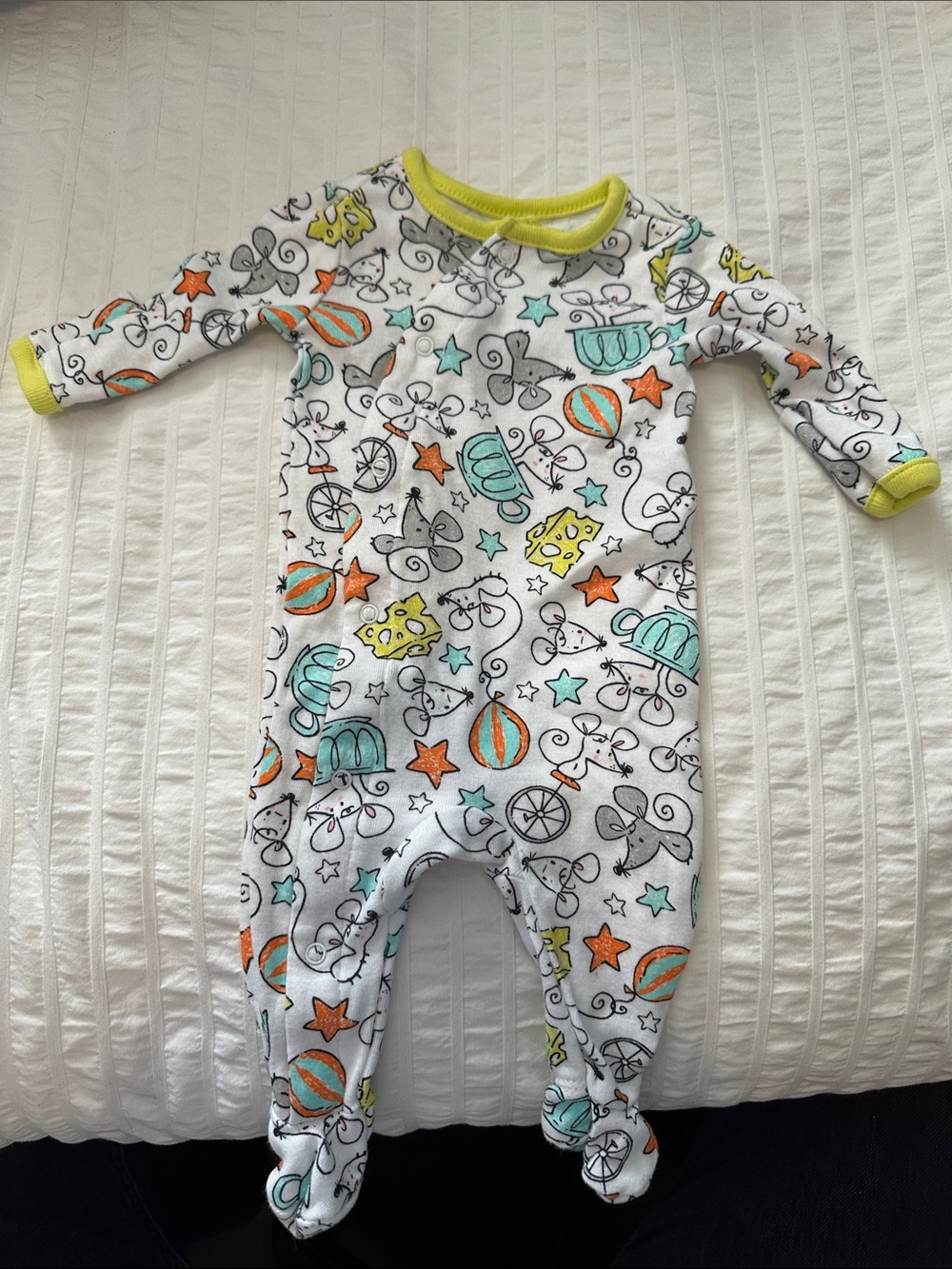 Children’s Place White Footed One-Piece